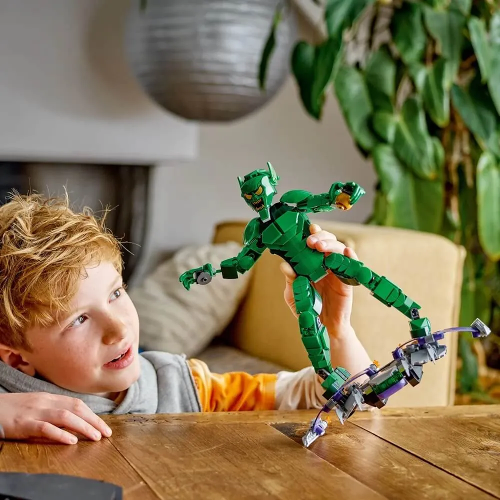 Lego® Toys LEGO® Marvel Green Goblin Construction Figure 471 Piece Building Set (76284)