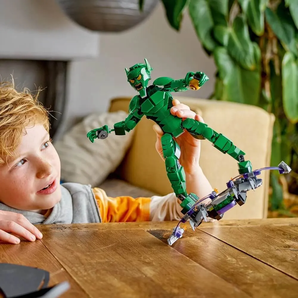 Lego® Toys LEGO® Marvel Green Goblin Construction Figure 471 Piece Building Set (76284)