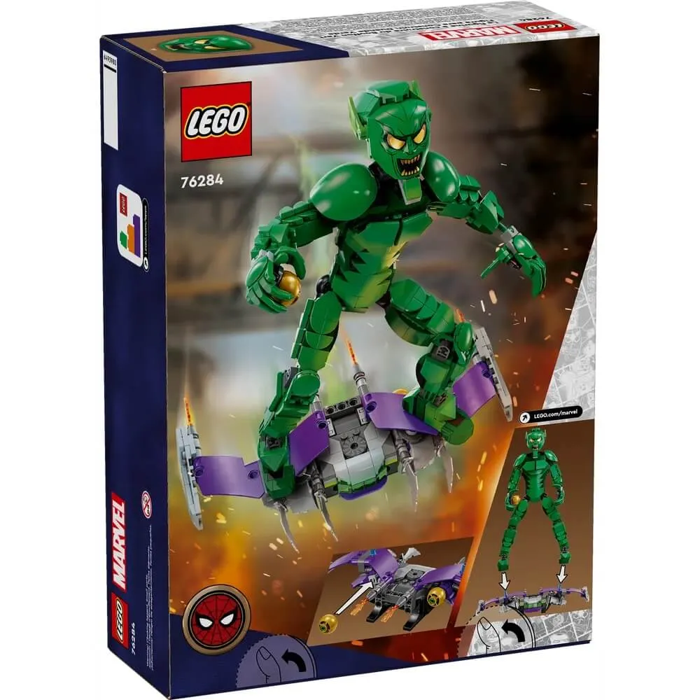 Lego® Toys LEGO® Marvel Green Goblin Construction Figure 471 Piece Building Set (76284)