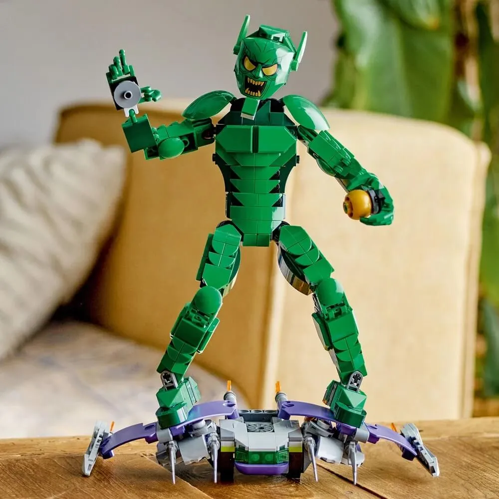 Lego® Toys LEGO® Marvel Green Goblin Construction Figure 471 Piece Building Set (76284)