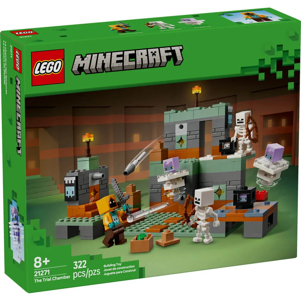 Lego® Toys LEGO® Minecraft The Trial Chamber 322 Piece Building Kit (21271)