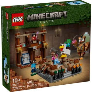 Lego® Toys LEGO® Minecraft Woodland Mansion Fighting Ring 491 Piece Building Kit (21272)