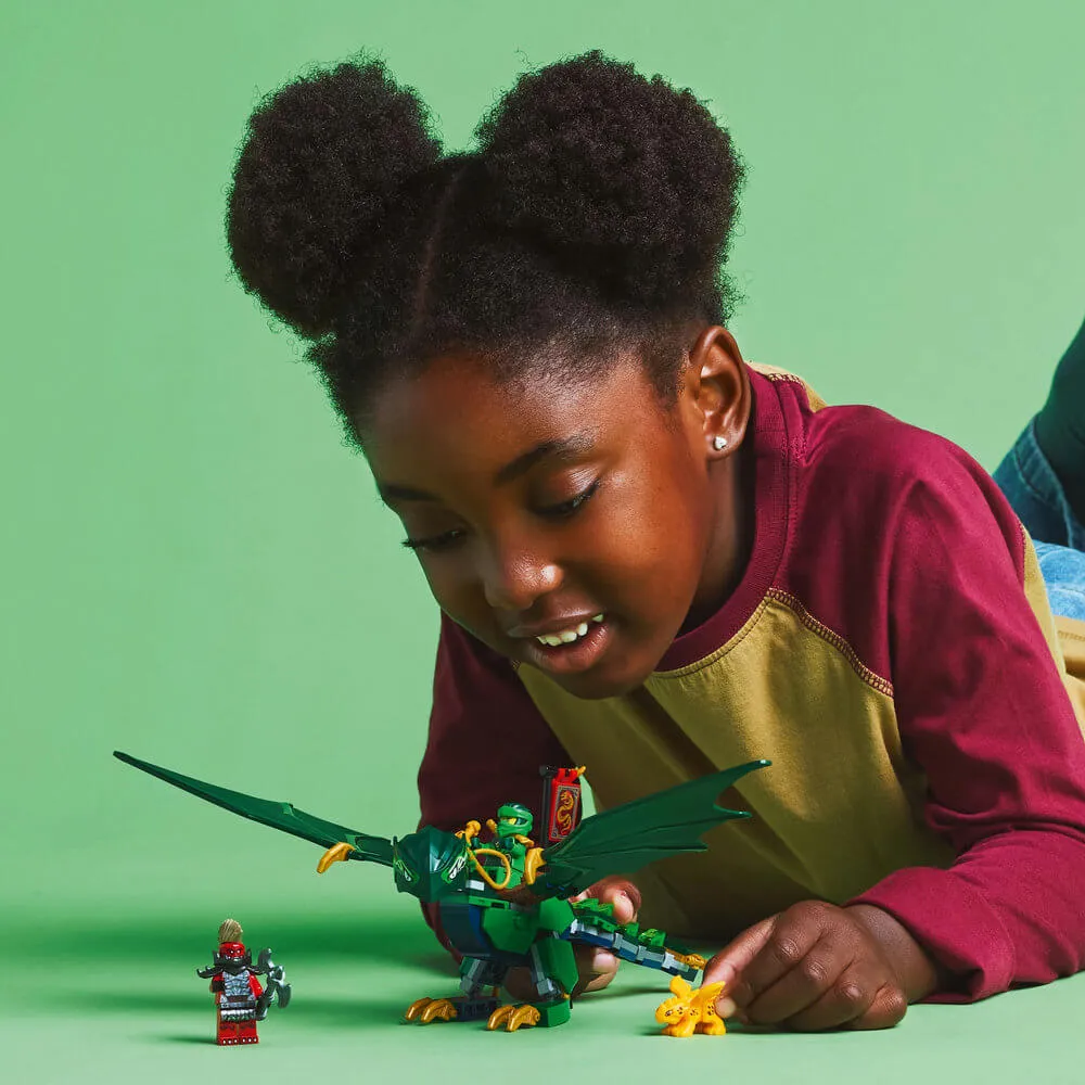 Lego® Toys LEGO® Ninjago Lloyd's Green Forest Dragon Building Kit 71829