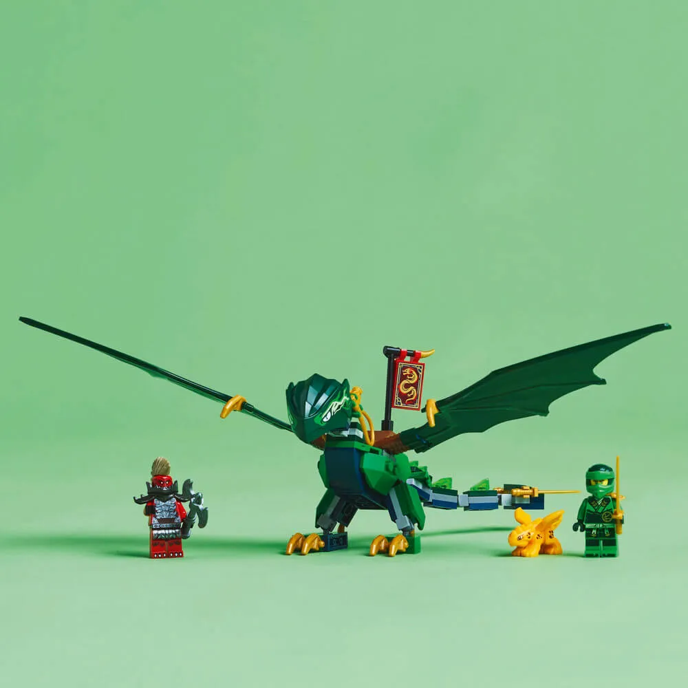Lego® Toys LEGO® Ninjago Lloyd's Green Forest Dragon Building Kit 71829