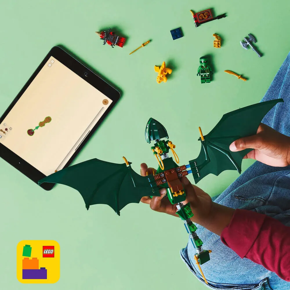 Lego® Toys LEGO® Ninjago Lloyd's Green Forest Dragon Building Kit 71829