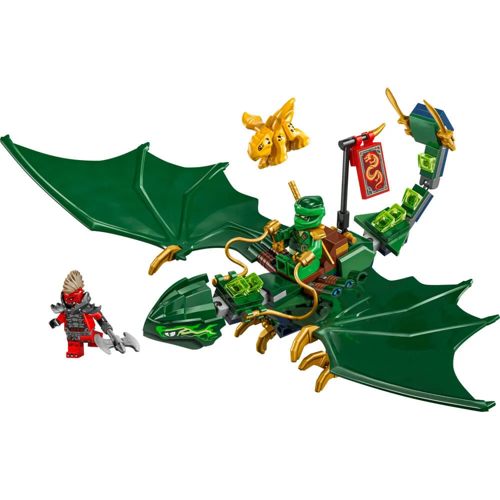Lego® Toys LEGO® Ninjago Lloyd's Green Forest Dragon Building Kit 71829