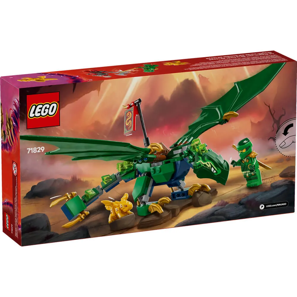 Lego® Toys LEGO® Ninjago Lloyd's Green Forest Dragon Building Kit 71829