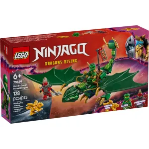 Lego® Toys LEGO® Ninjago Lloyd's Green Forest Dragon Building Kit 71829