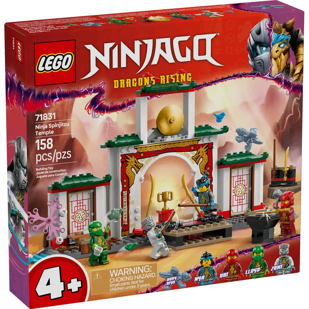 Lego® Toys LEGO® Ninjago Ninja Spinjitzu Temple Building Kit 71831