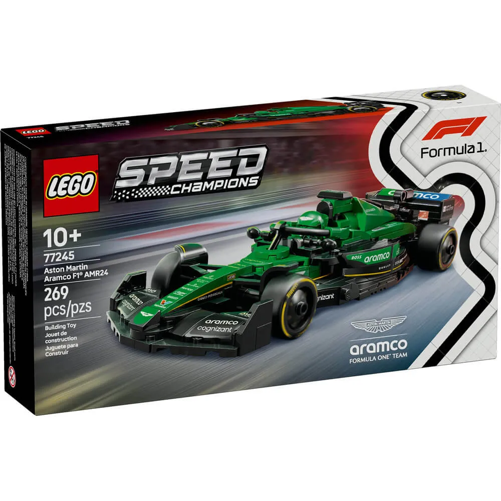 Lego® Toys LEGO® Speed Champions F1 Aston Martin Aramco F1® AMR24 Race Car 269 Piece Building Kit (77245)