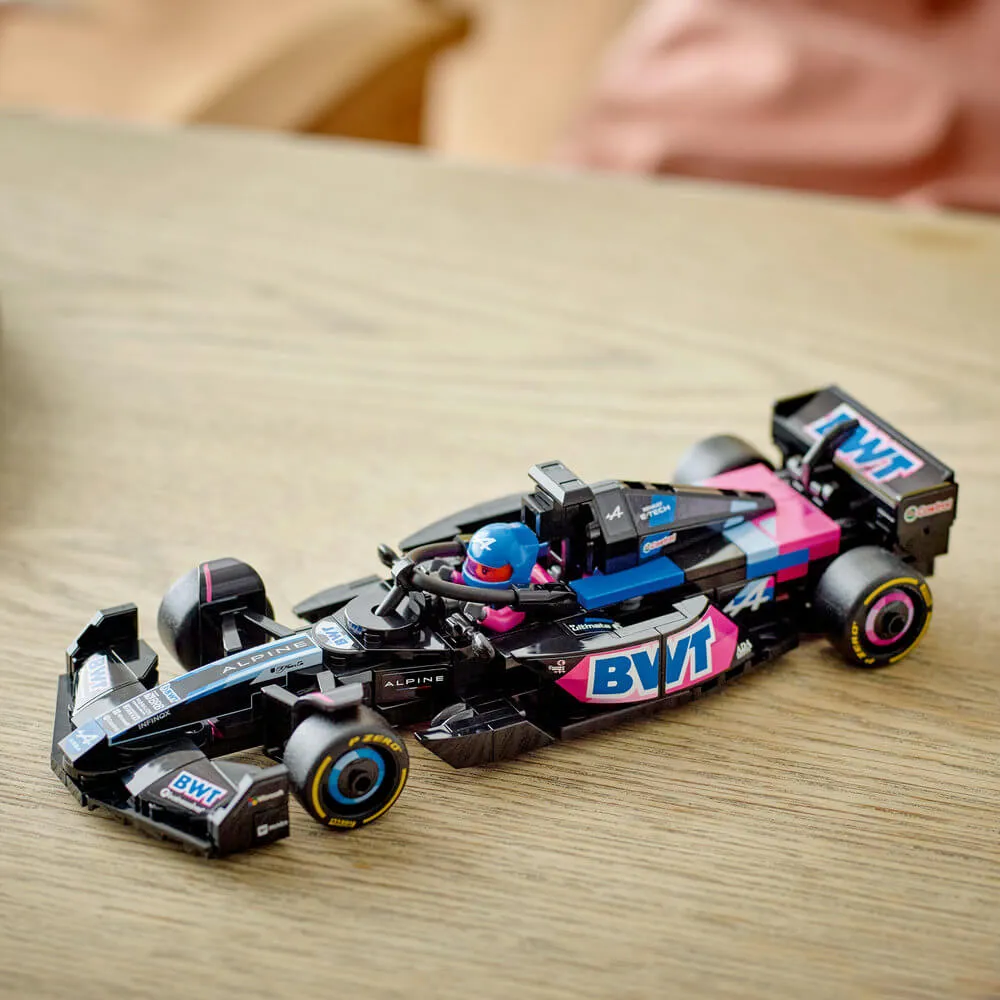 Lego® Toys LEGO® Speed Champions F1 BWT Alpine F1® Team A524 Race Car 258 Piece Building Kit (77248)