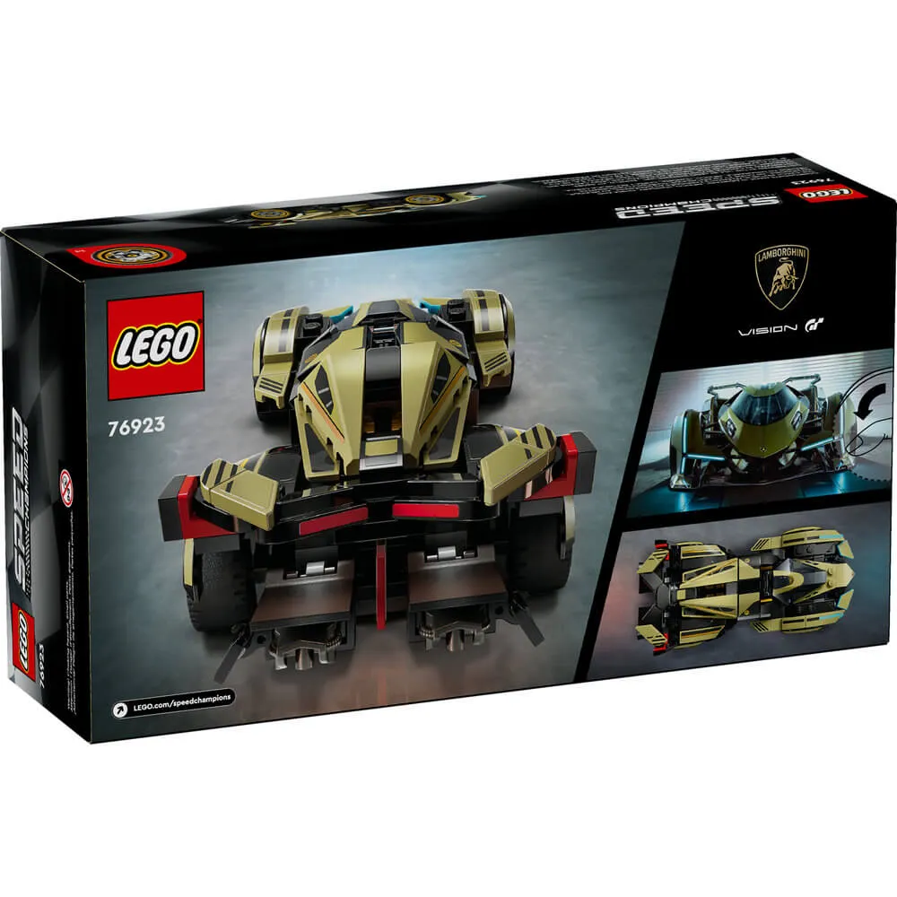 Lego® Toys LEGO® Speed Champions Lamborghini Lambo V12 Vision GT Super Car 230 Piece Building Set (76923)