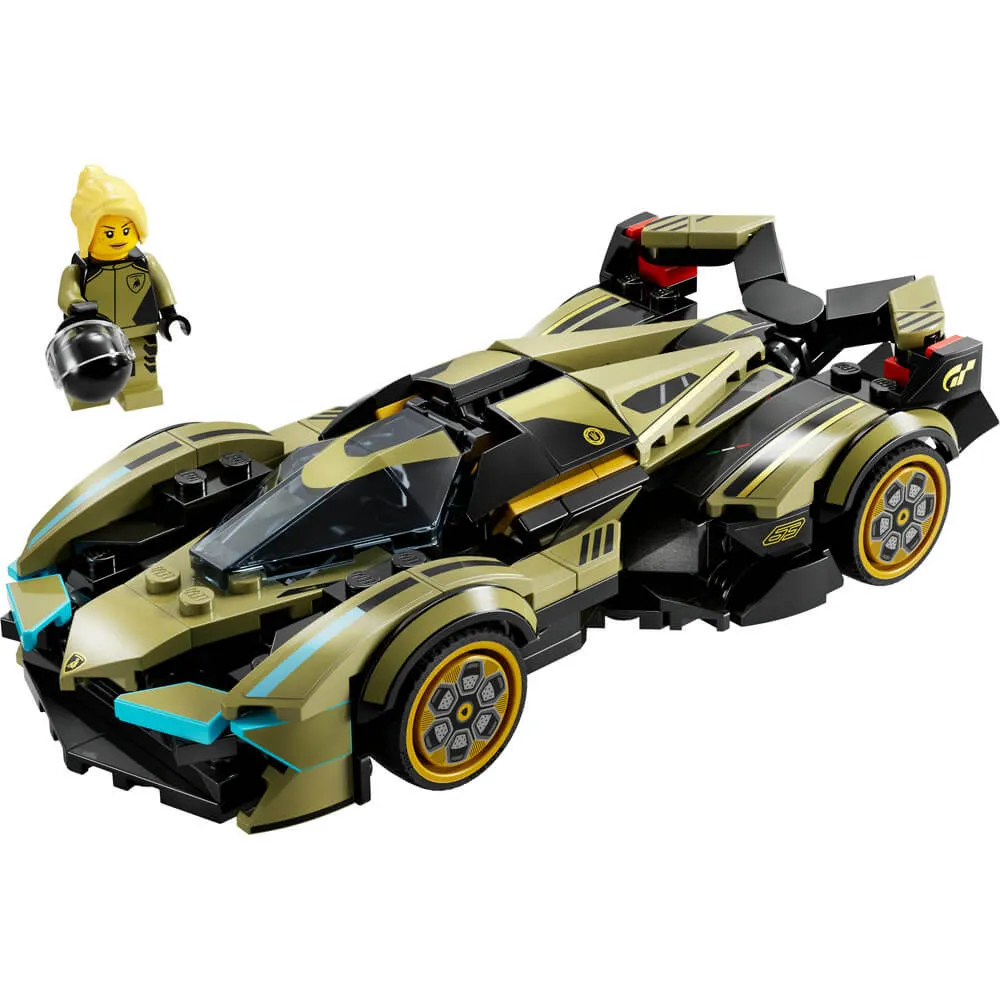 Lego® Toys LEGO® Speed Champions Lamborghini Lambo V12 Vision GT Super Car 230 Piece Building Set (76923)