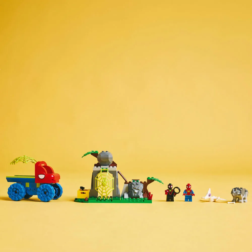 Lego® Toys LEGO® Spidey and His Amazing Friends Team Spidey Dino Crawler Rescue Building Kit 11199