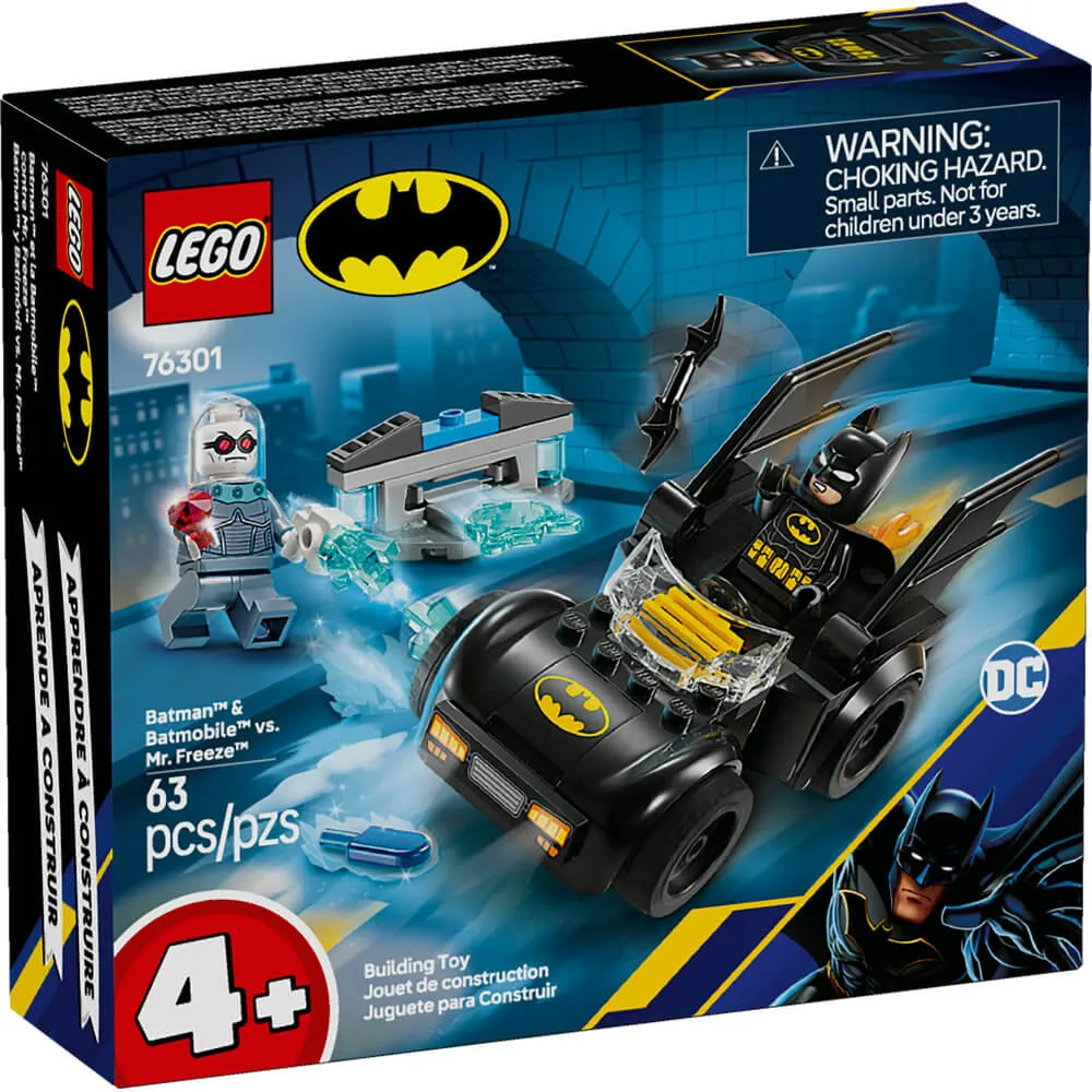 Lego® Toys LEGO® Super Heroes DC Batman & Batmobile vs. Mr. Freeze Building Kit 76301
