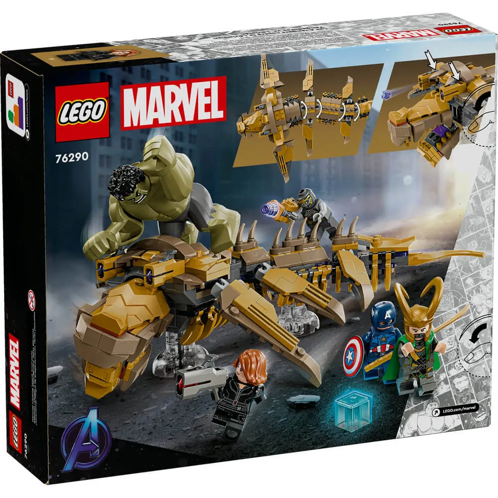 Lego® Toys LEGO® Super Heroes Marvel The Avengers vs. The Leviathan 347 Piece Building Set (76290)