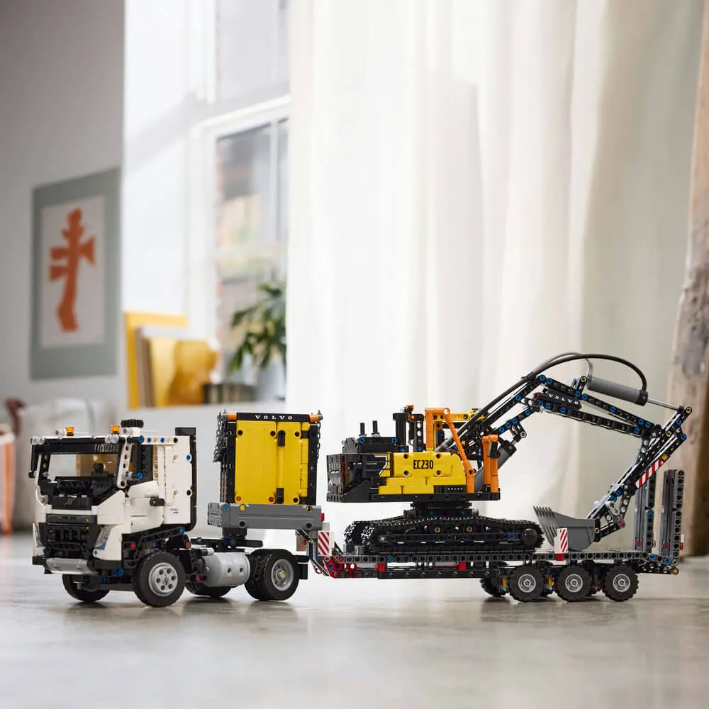 Lego® Toys LEGO® Technic Volvo FMX Truck & EC230 Electric Excavator 2274 Piece Building Set (42175)