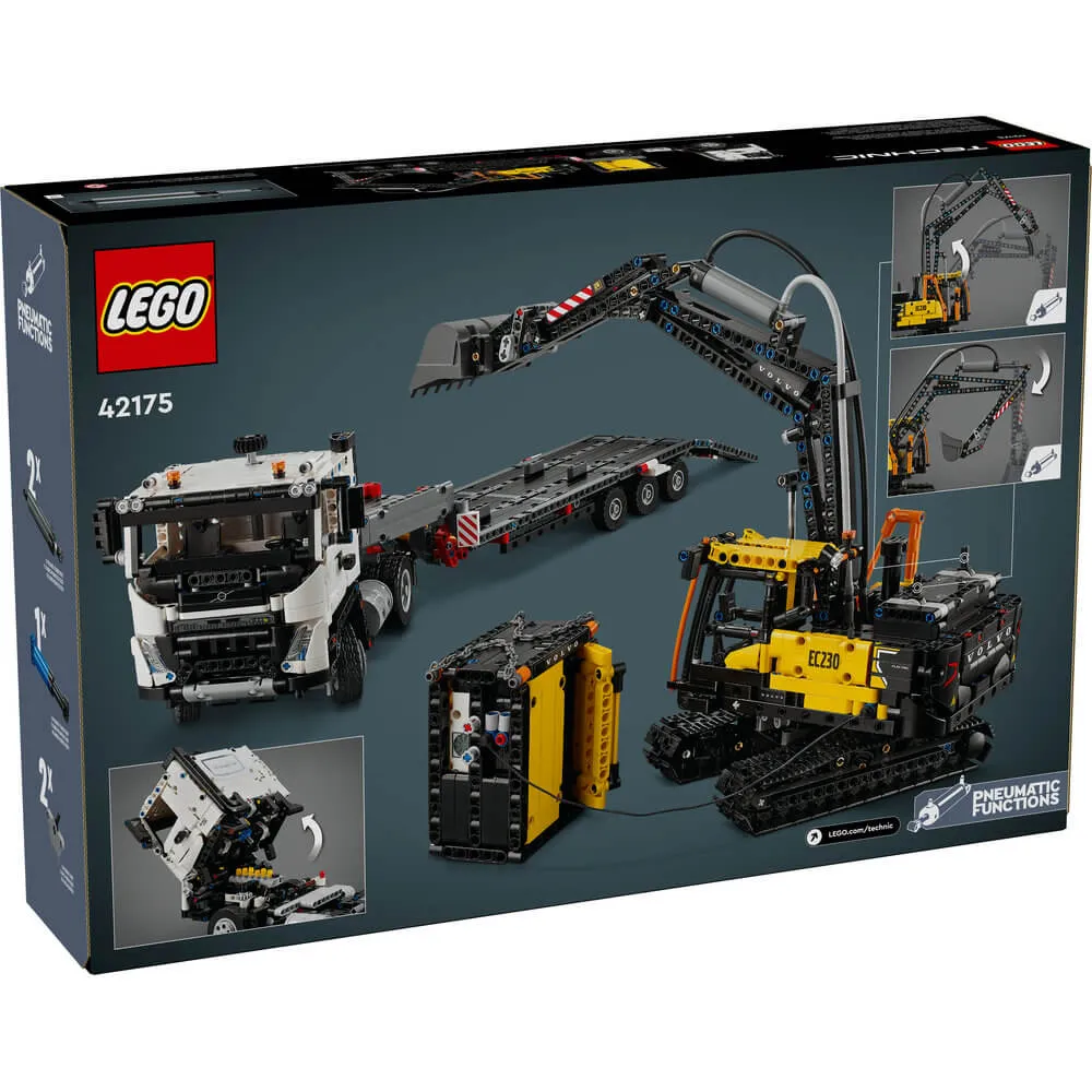 Lego® Toys LEGO® Technic Volvo FMX Truck & EC230 Electric Excavator 2274 Piece Building Set (42175)