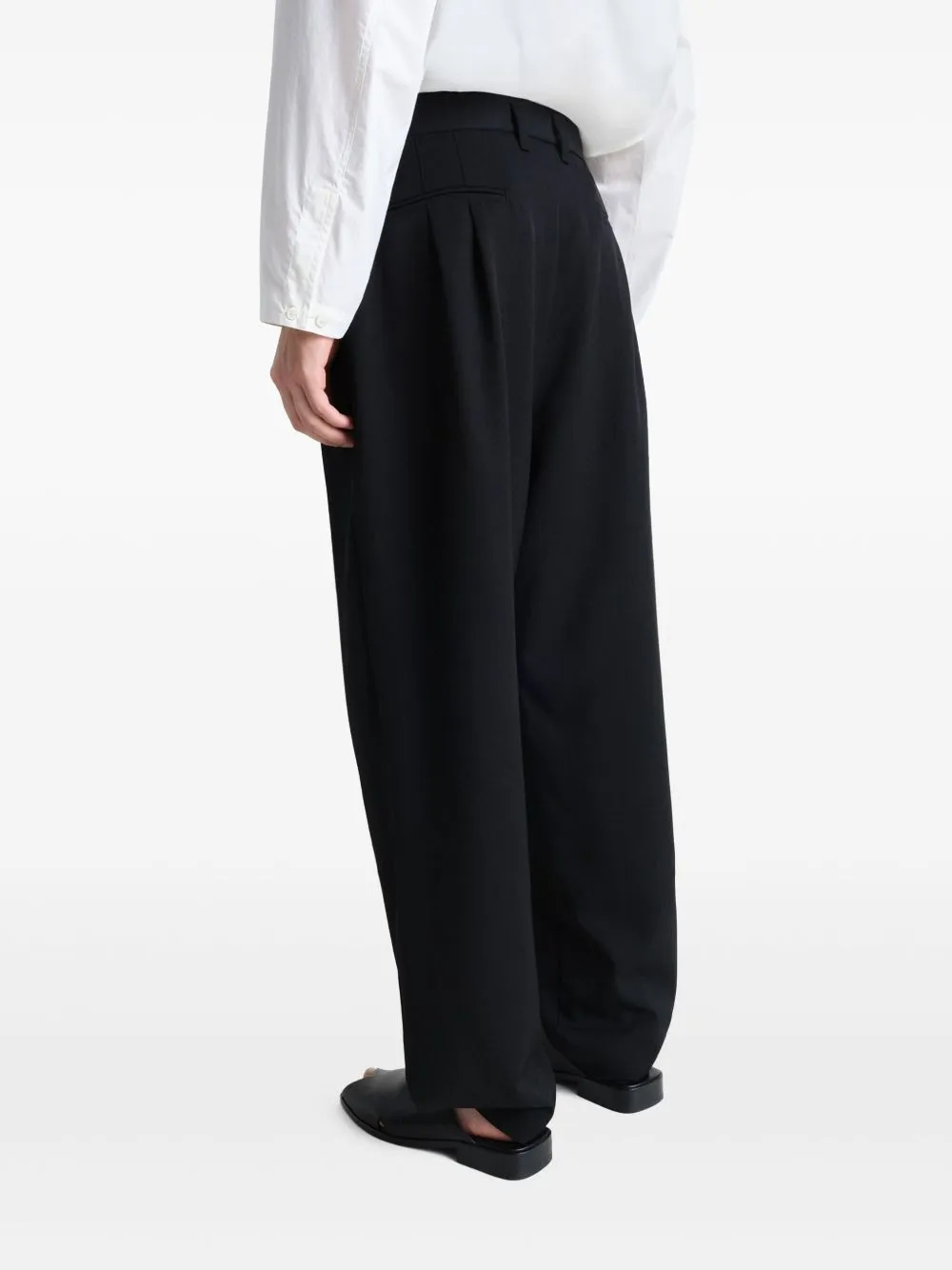 LEMAIRE - Men Drawstring Pleated Pants Clothing_lemaire
