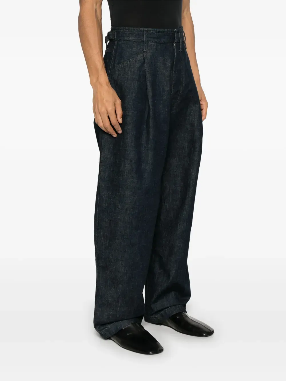 LEMAIRE - Men Pleated Workwear Pants Clothing_lemaire