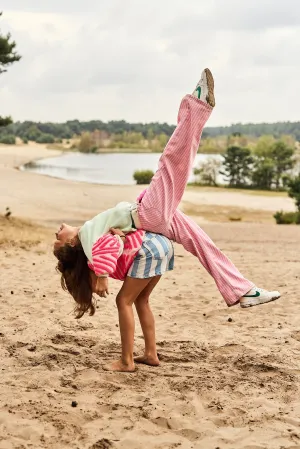 leyla striped pants 000528 - pink Ao76 Clothes Boys Girls