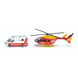 Life Flight Westpac Rescue Helicopter and Ambulance Siku 1850