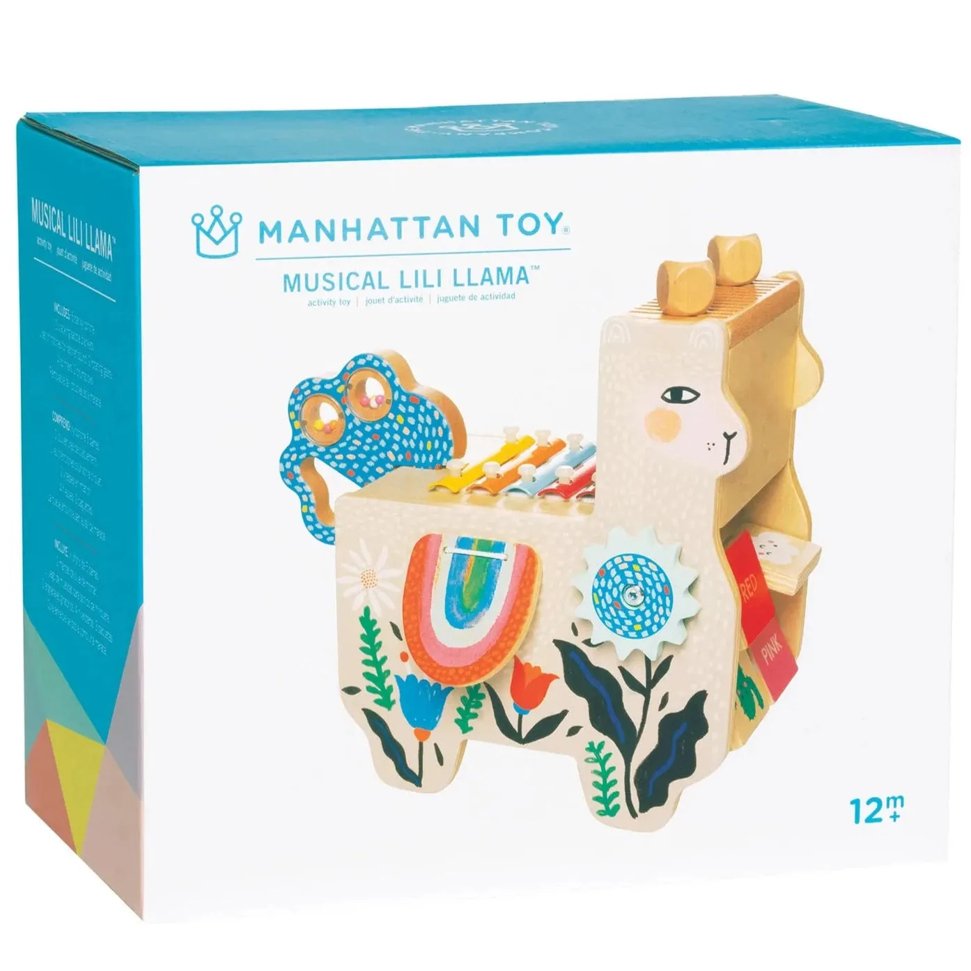Lili Musical Llama - Wooden Music Station