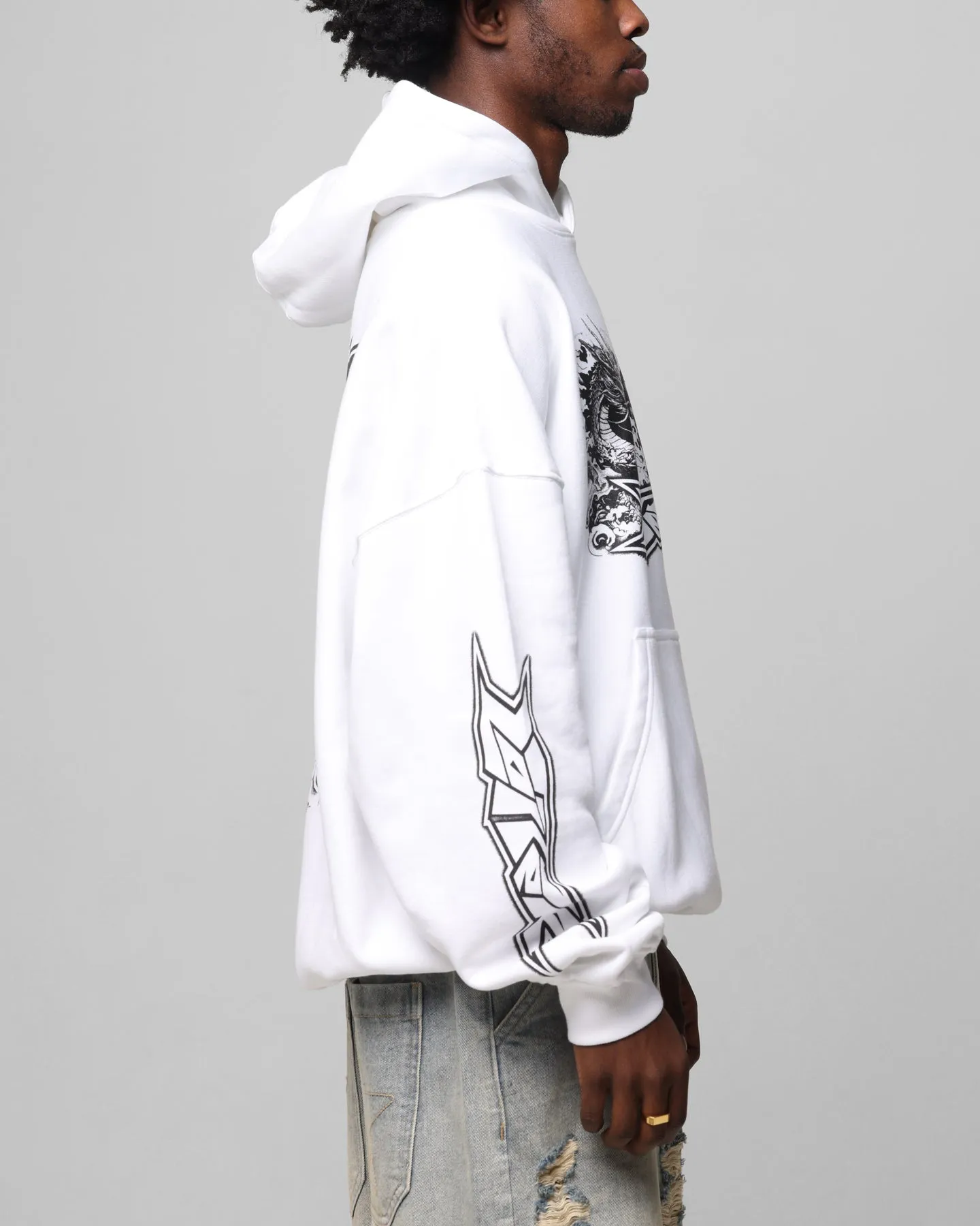 Loiter Draco Born Hoodie White