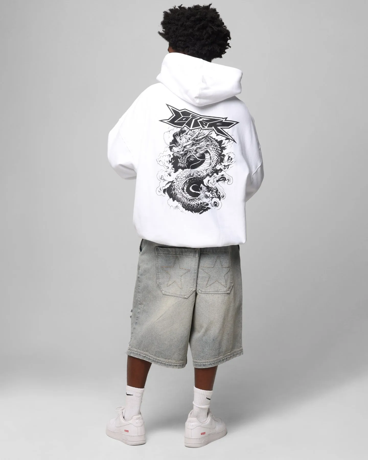Loiter Draco Born Hoodie White