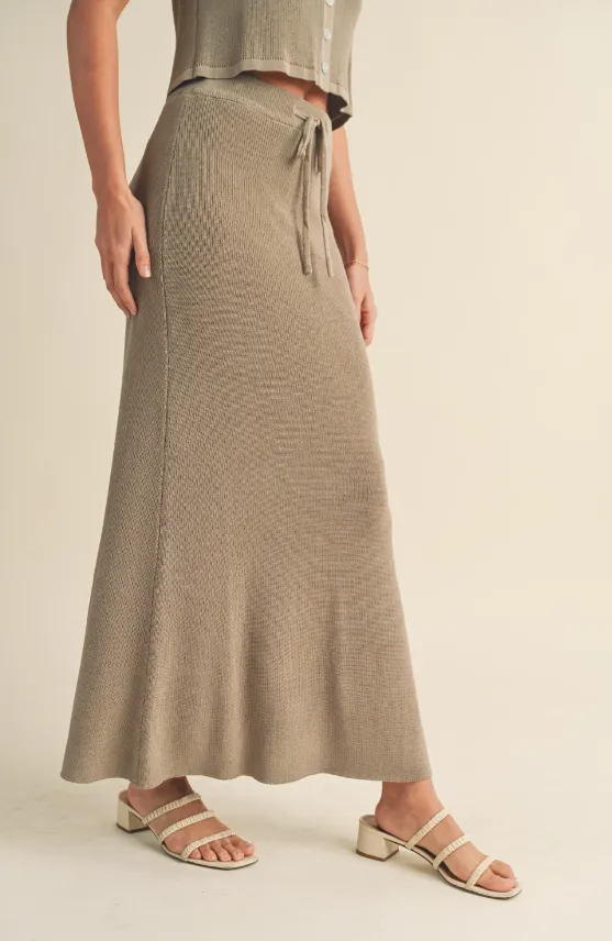Londyn Knitted Maxi Skirt - Final Sale 40% off in cart