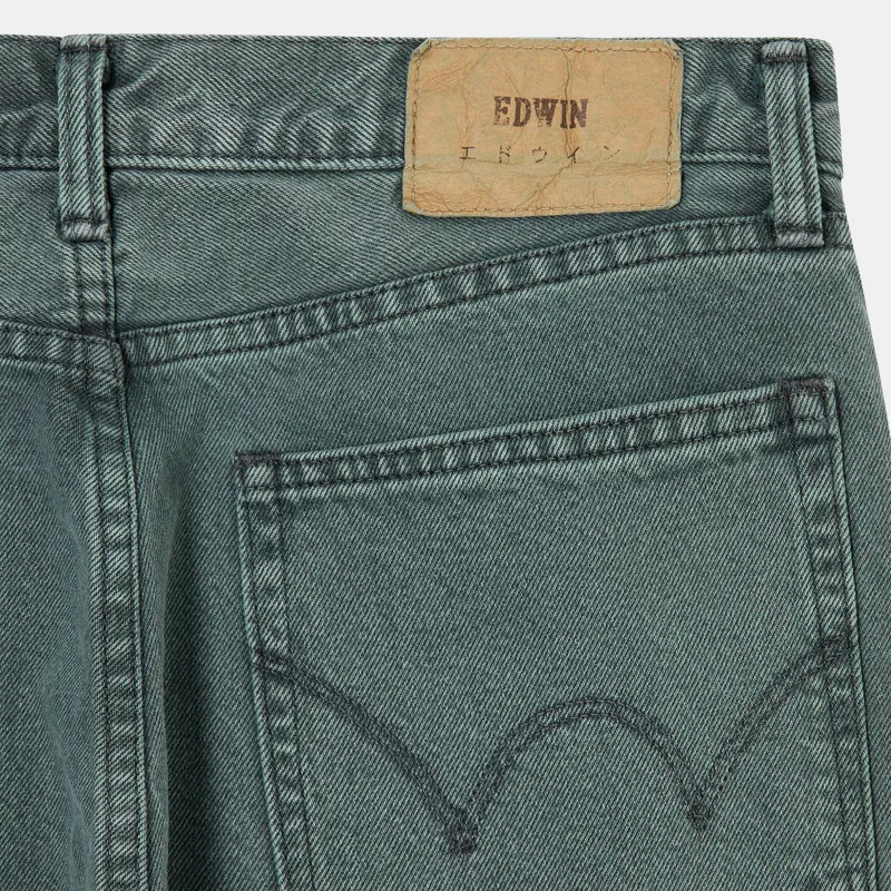 Loose Fit Pant Black Green