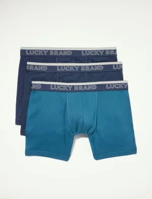 Lucky Brand 3 Pack Cotton Modal Boxer Brief Multi Lucky Brand