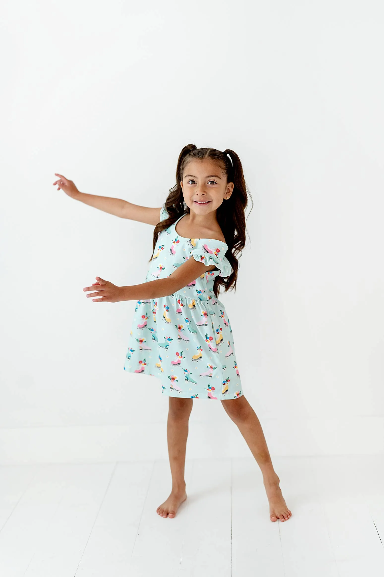 Macie Romper in Roller Girl| Jumpsuit