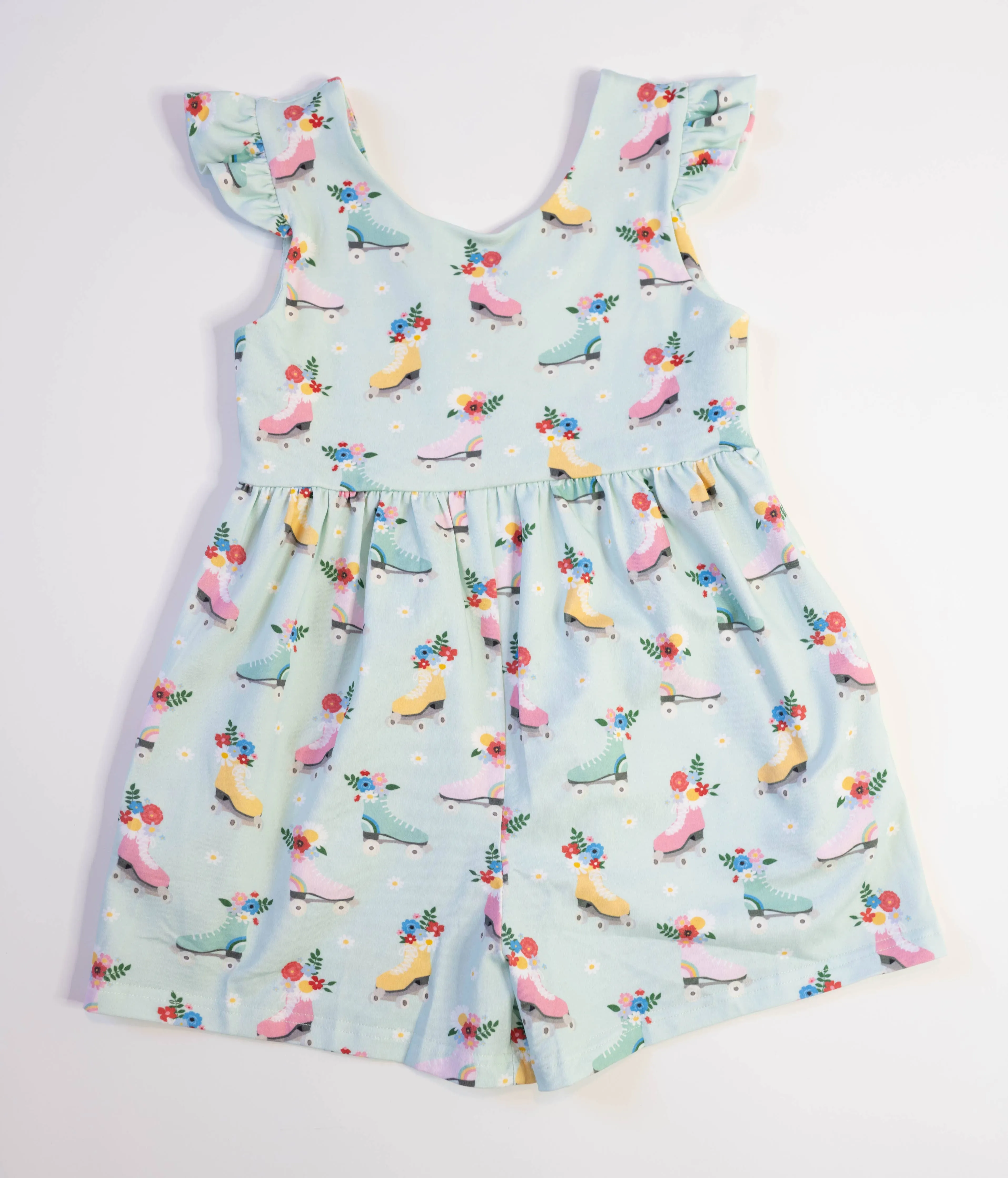 Macie Romper in Roller Girl| Jumpsuit