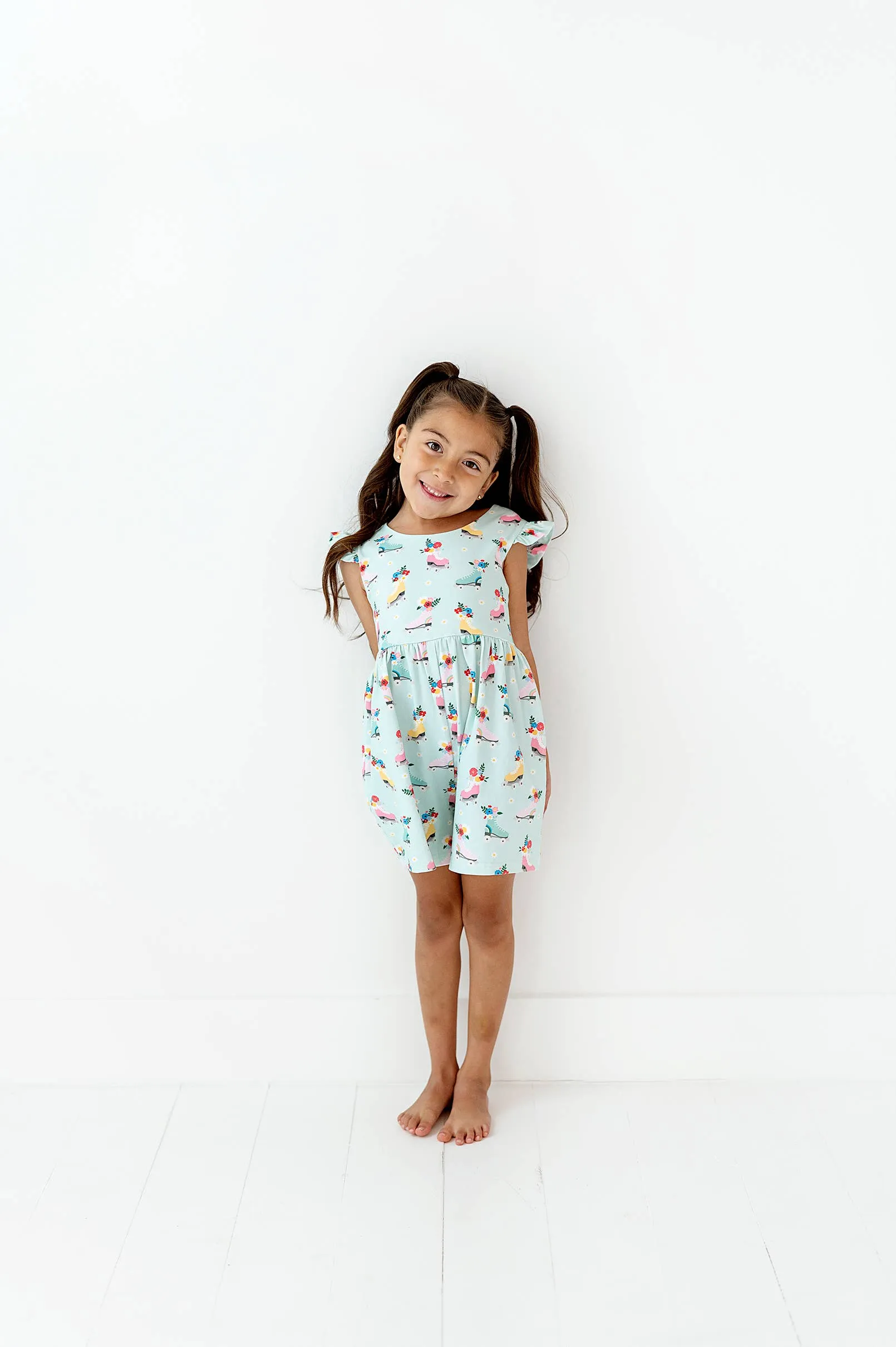 Macie Romper in Roller Girl| Jumpsuit