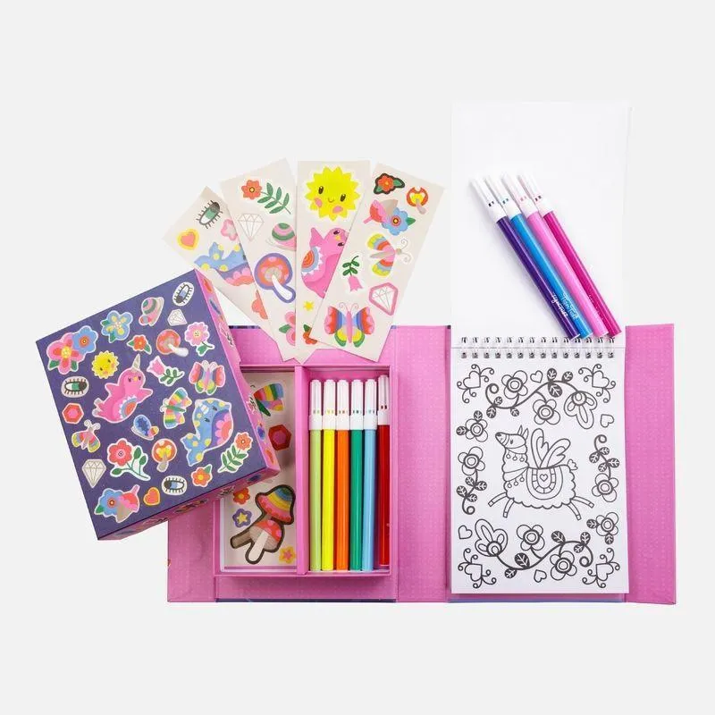 Magical Creatures Colouring Set