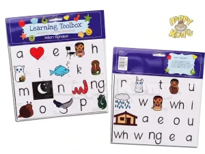 Magnetic Maori Alphabet