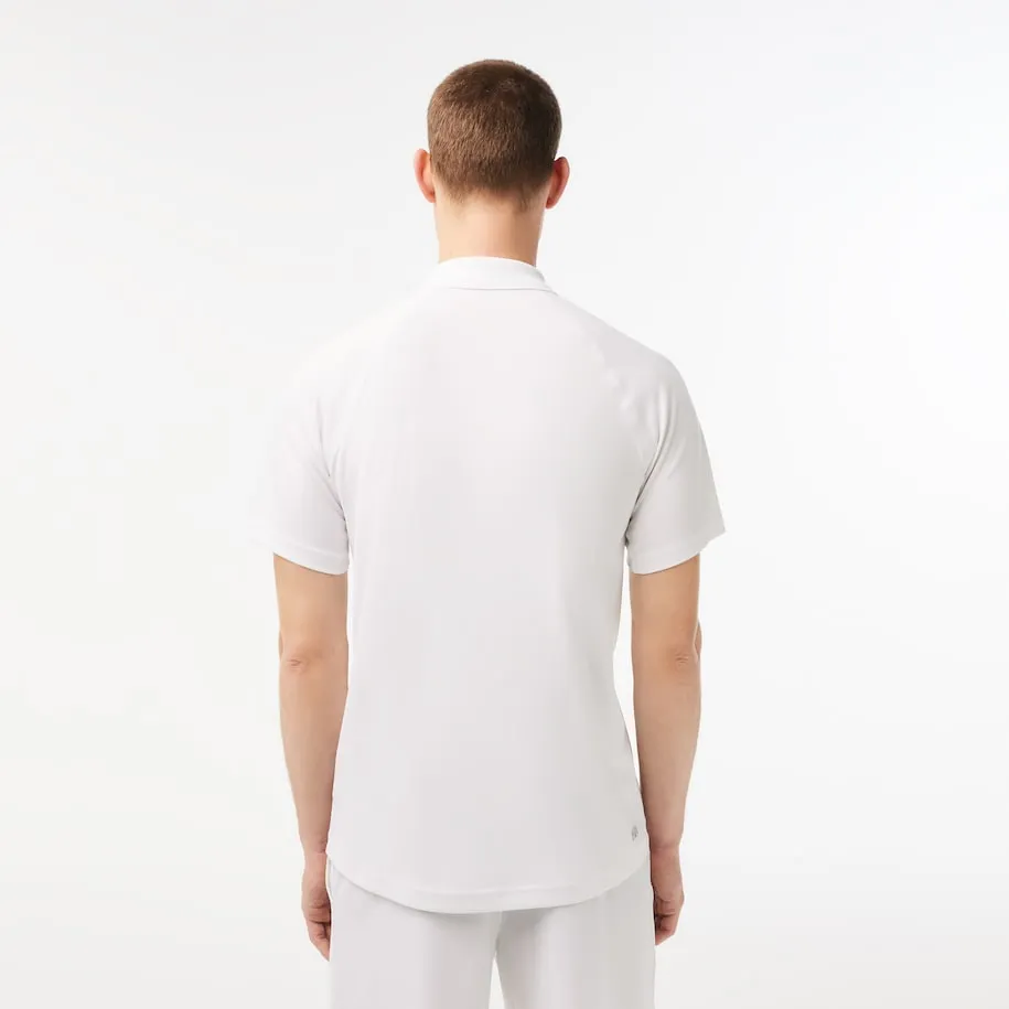 Men's SPORT Breathable Abrasion-Resistant Interlock Polo White Patagonia Clothing