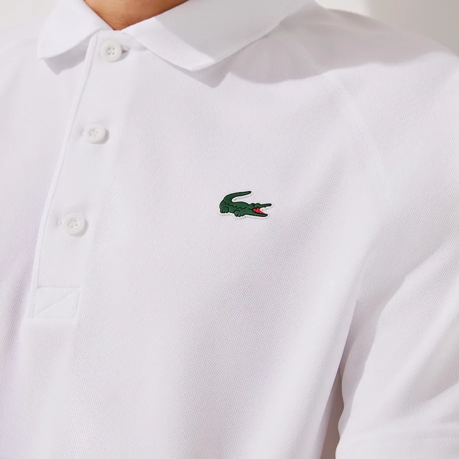 Men's SPORT Breathable Abrasion-Resistant Interlock Polo White Patagonia Clothing