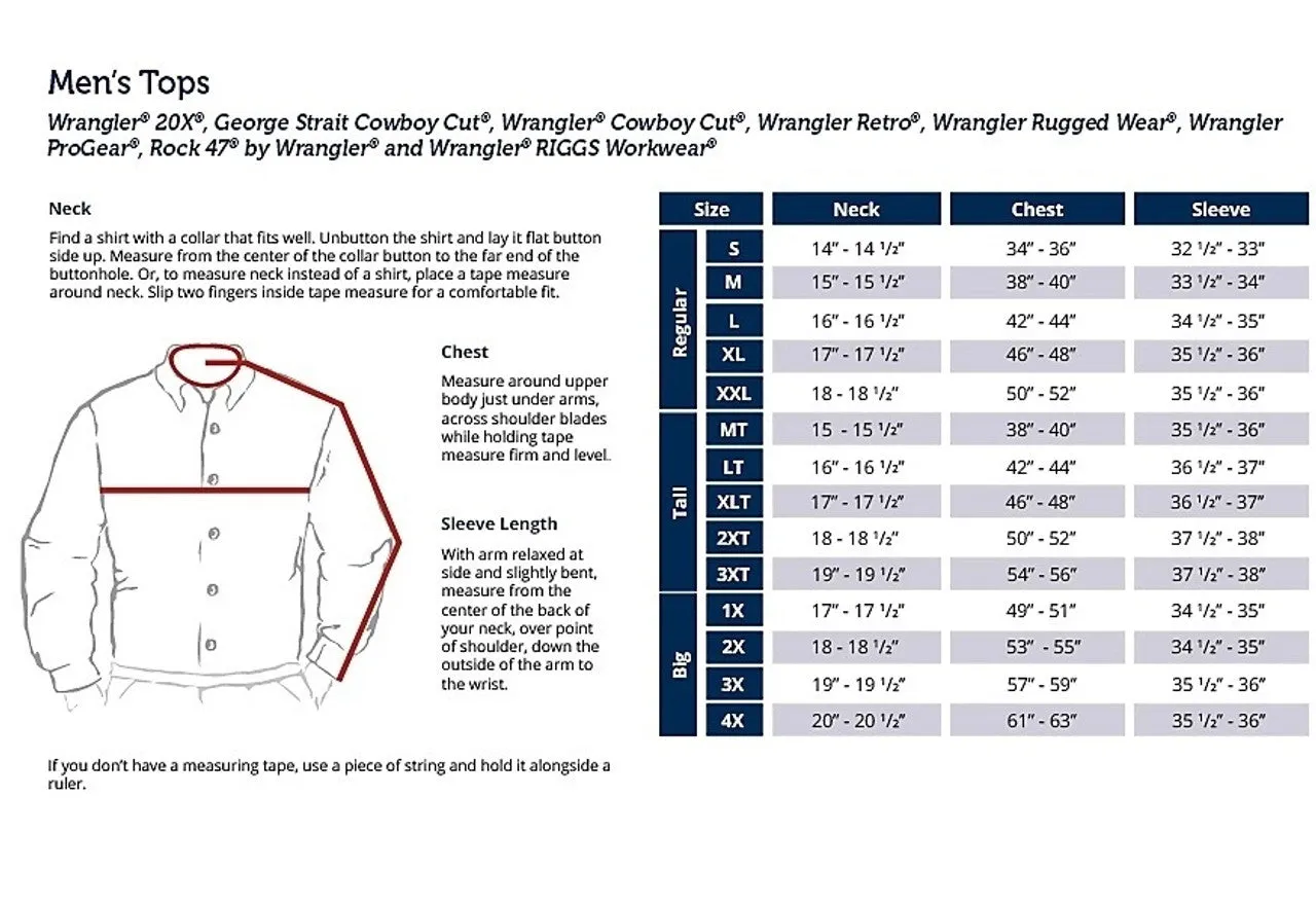 Men's Wrangler Performance Snap Shirt in Flint Grey Wrangler Clothing