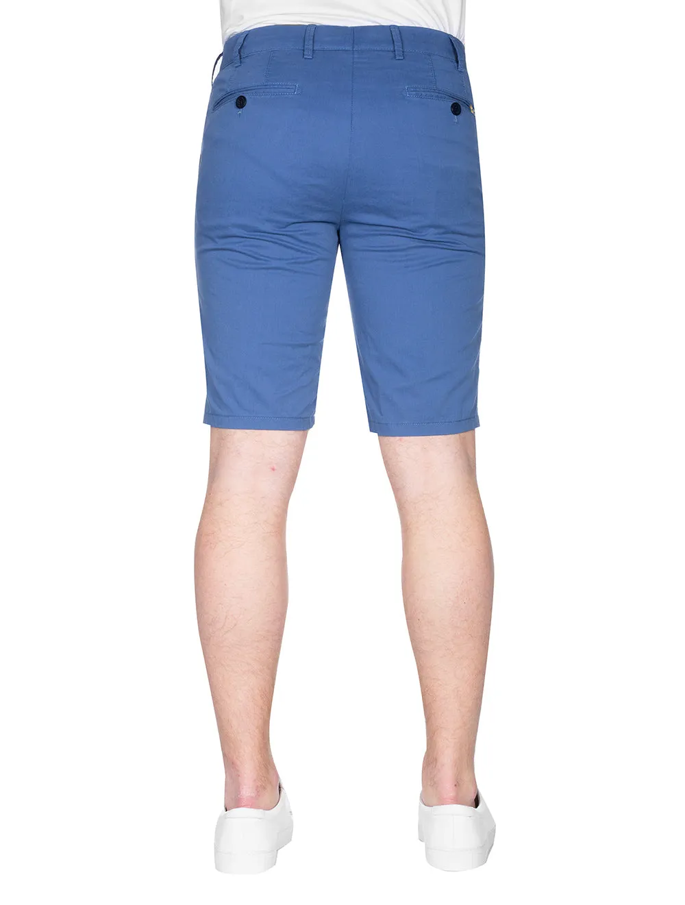 Meyer B-Palma Cotton Shorts Blue