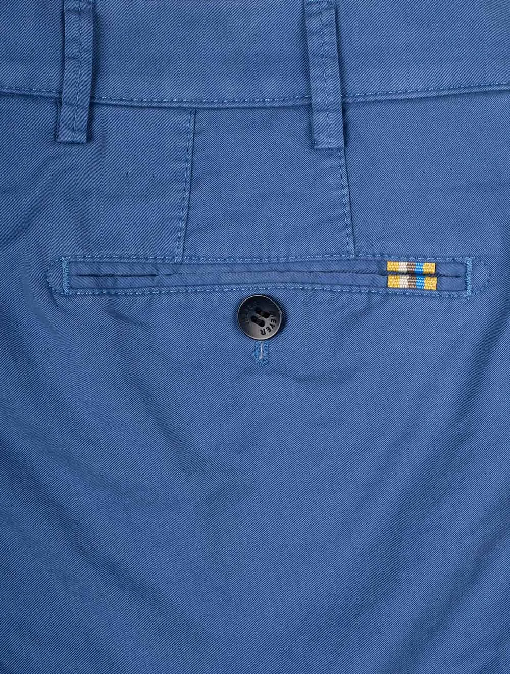 Meyer B-Palma Cotton Shorts Blue