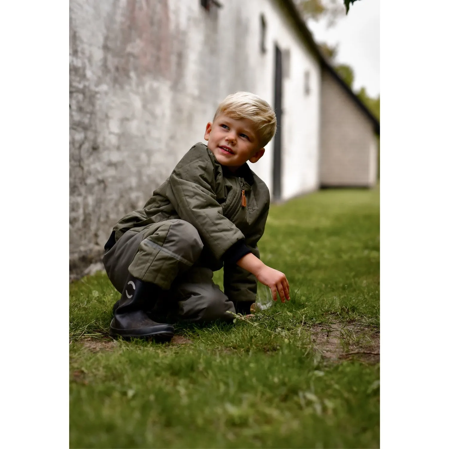 Mikk-Line Dusty Olive Pants Babykids_Mikk-Line