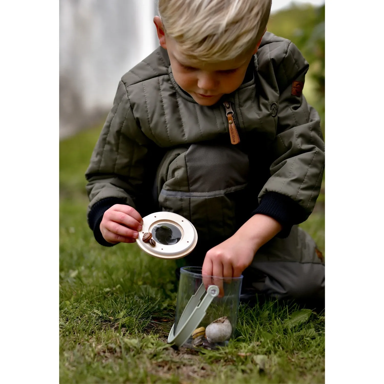 Mikk-Line Dusty Olive Pants Babykids_Mikk-Line