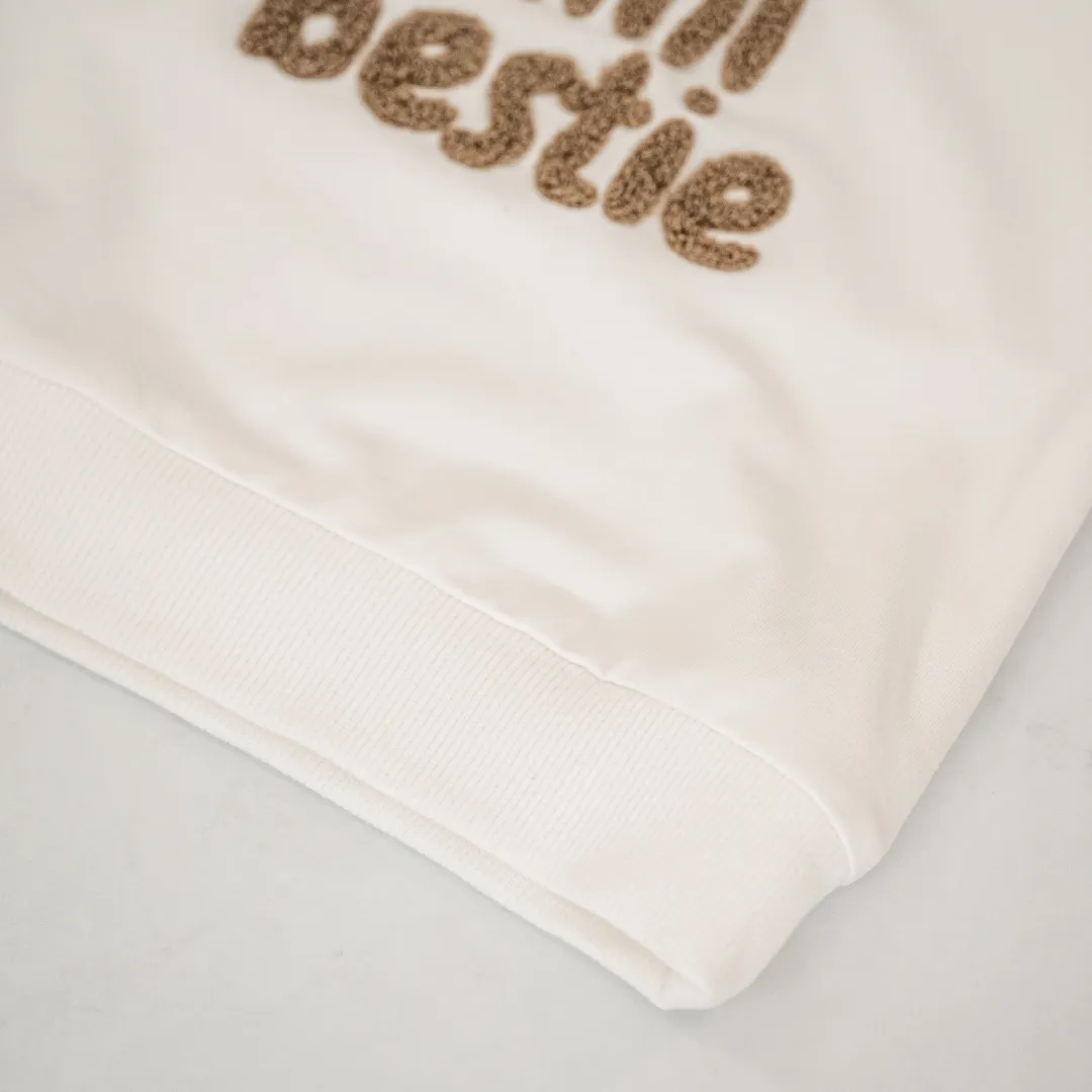 Mini Bestie Crewneck Babykids_Atlas-Grey