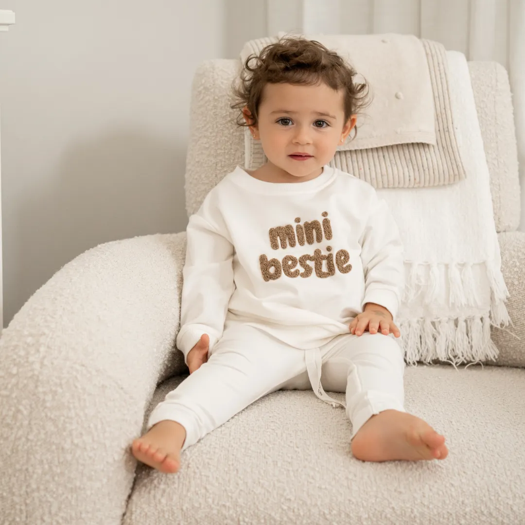 Mini Bestie Crewneck Babykids_Atlas-Grey