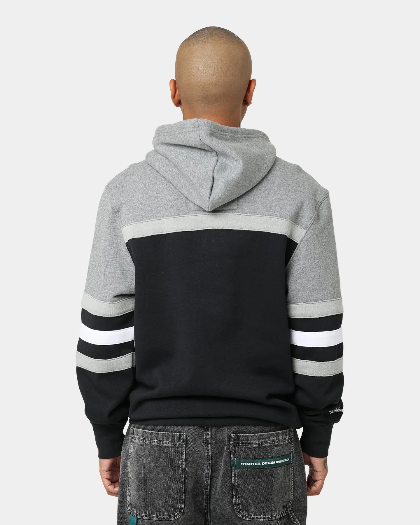 Mitchell & Ness Las Vegas Raiders Head Coach Hoodie Black/Grey