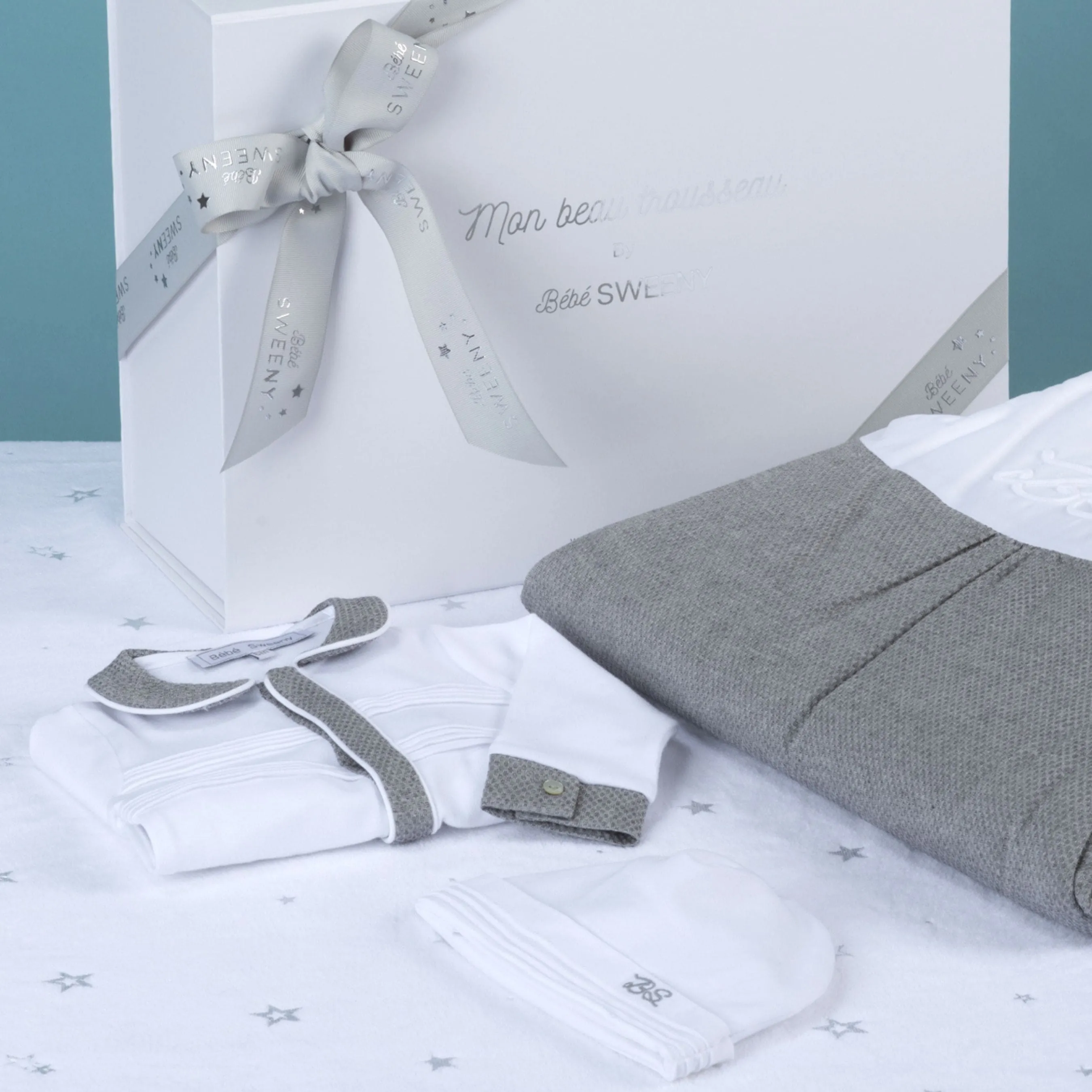 Mon Beau Trousseau | Boys White Cotton Hat Babykids_Bebe-Sweeny