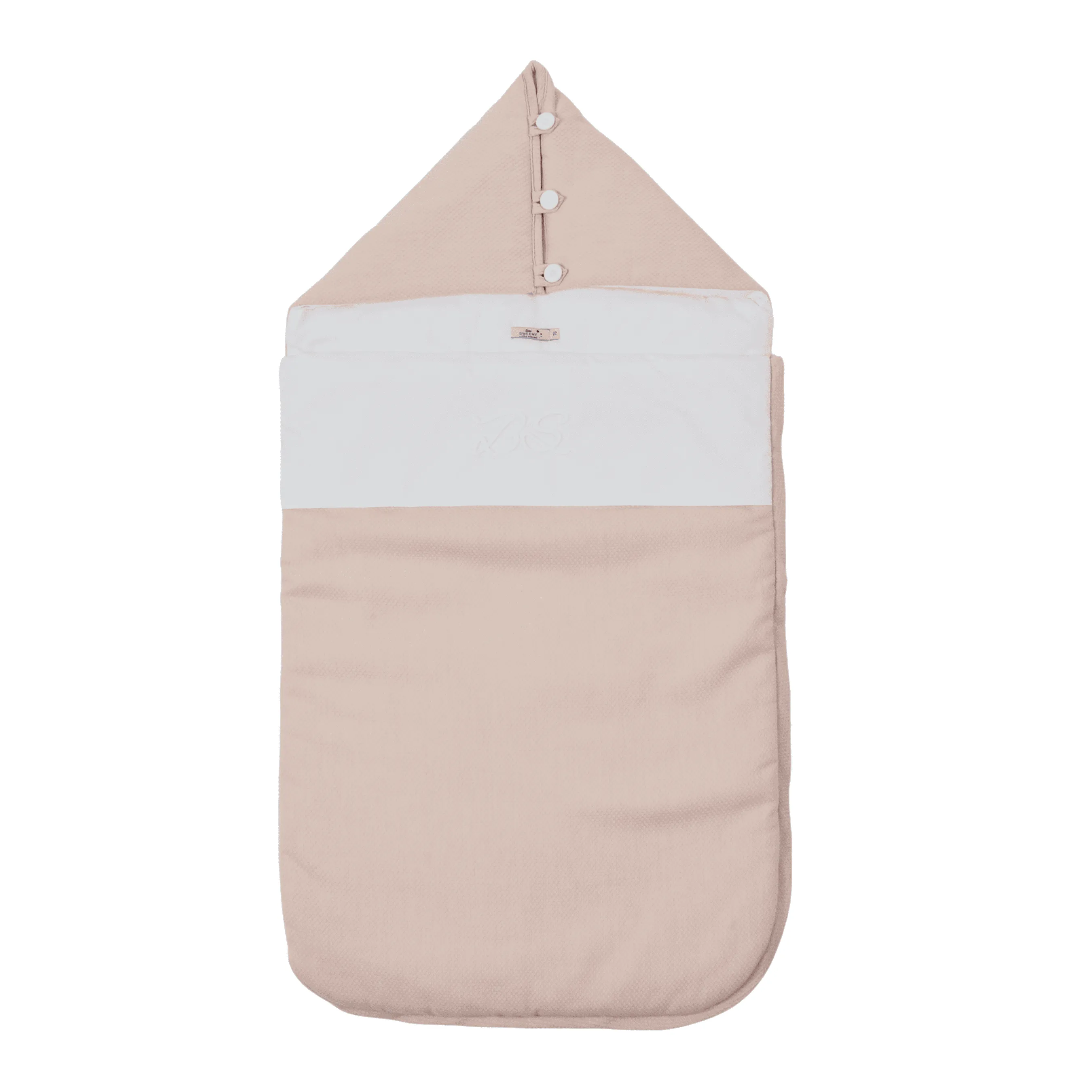 Mon Beau Trousseau | Girls Dusty Rose Cotton Baby Nest (86cm) Babykids_Bebe-Sweeny