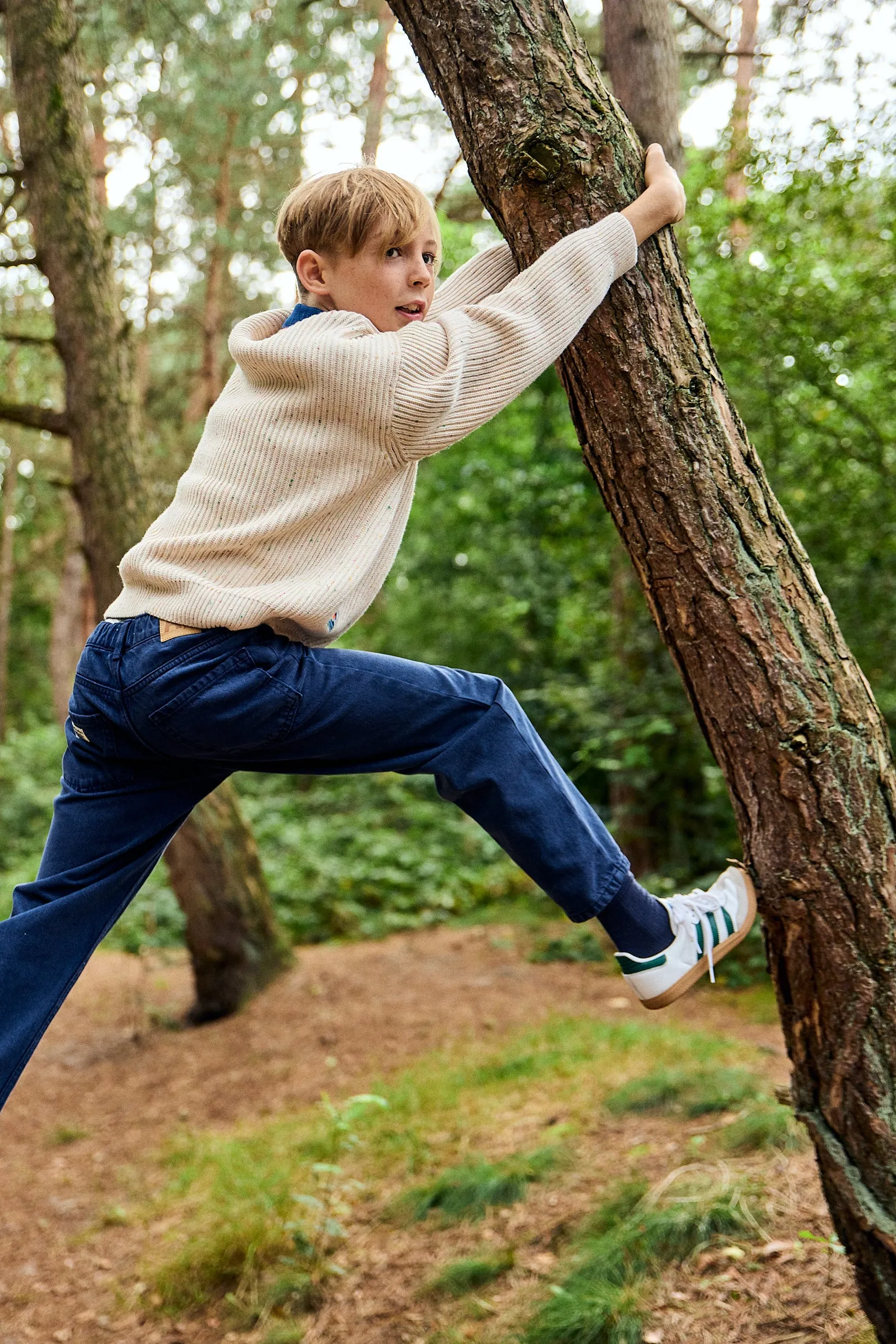 moreni chino pants 000760 - indigo Ao76 Clothes Boys Girls